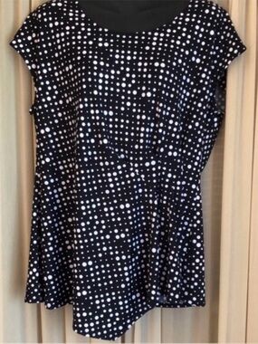 Polka Dot XL Dillards Blouse
